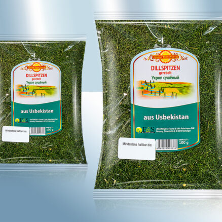 Зелень укропа, сушеная