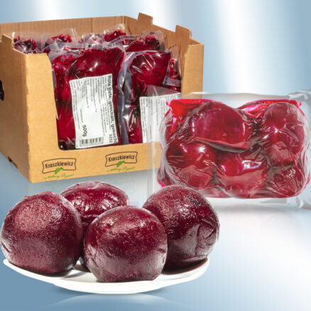 Свекла варёная, вакуумированная, стерилизованная, без консервантов