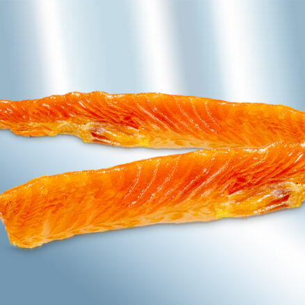 Брюшки лосося холодного копчения