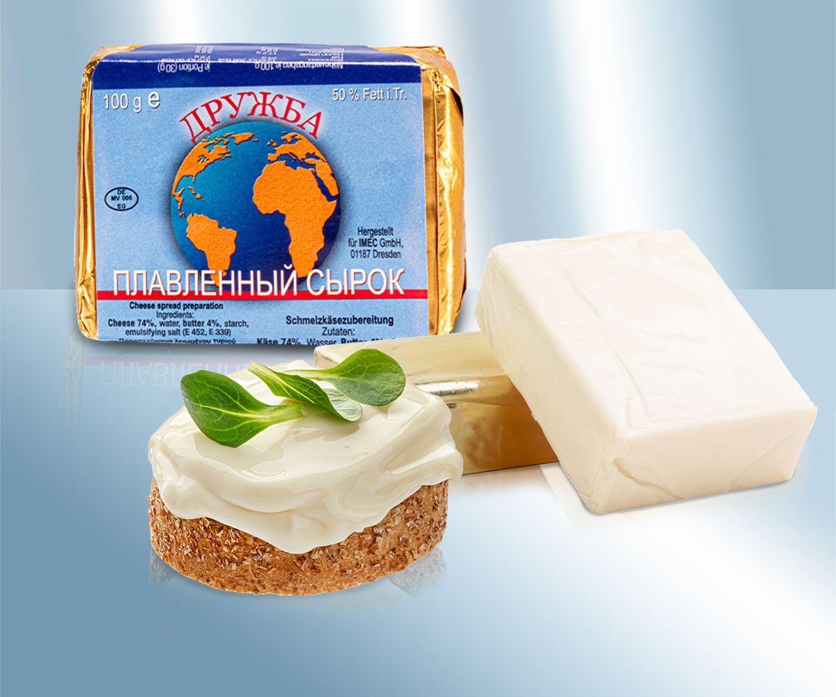 Сырок плавленный "Дружба", 50% жир.