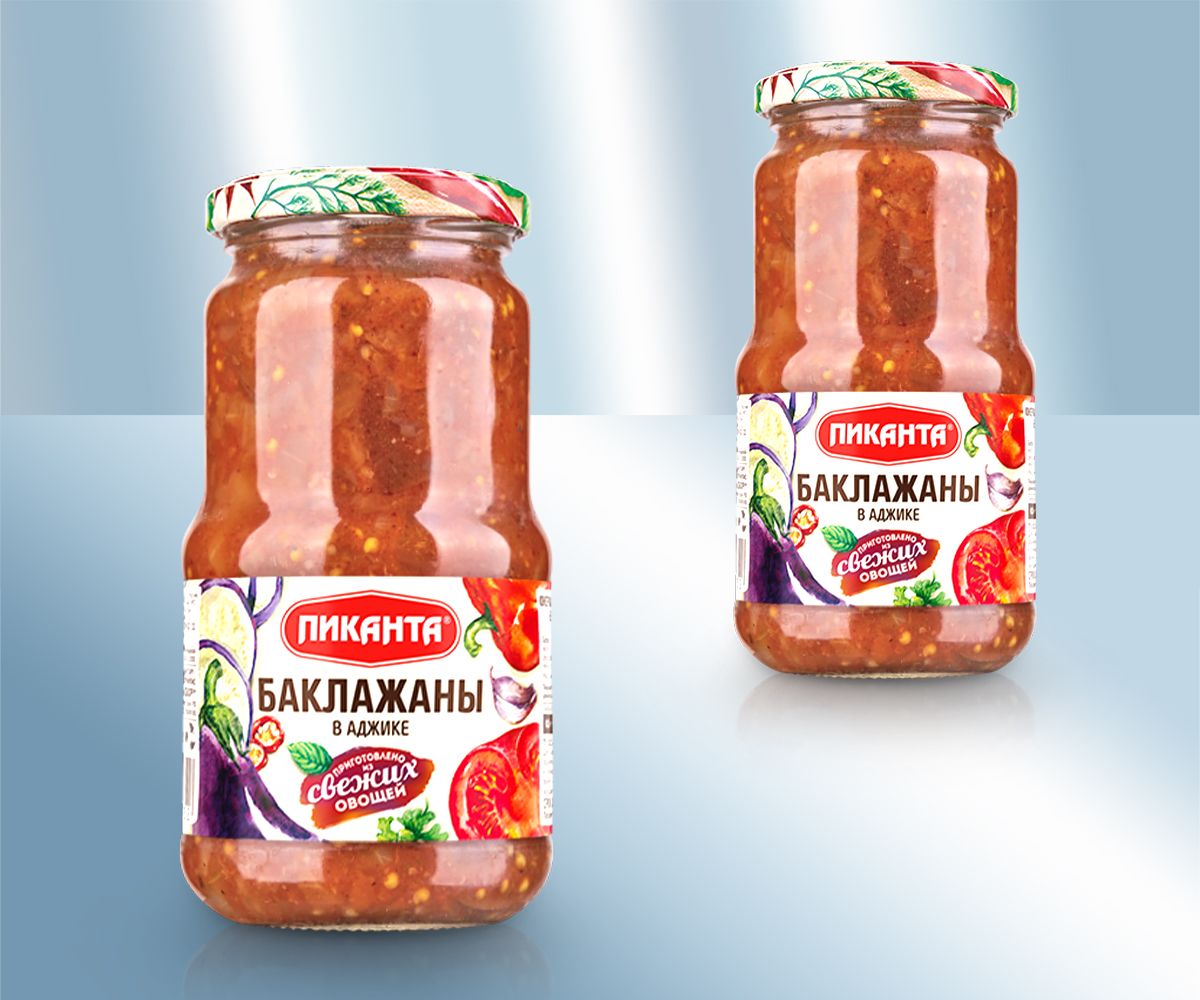 Баклажаны в аджике