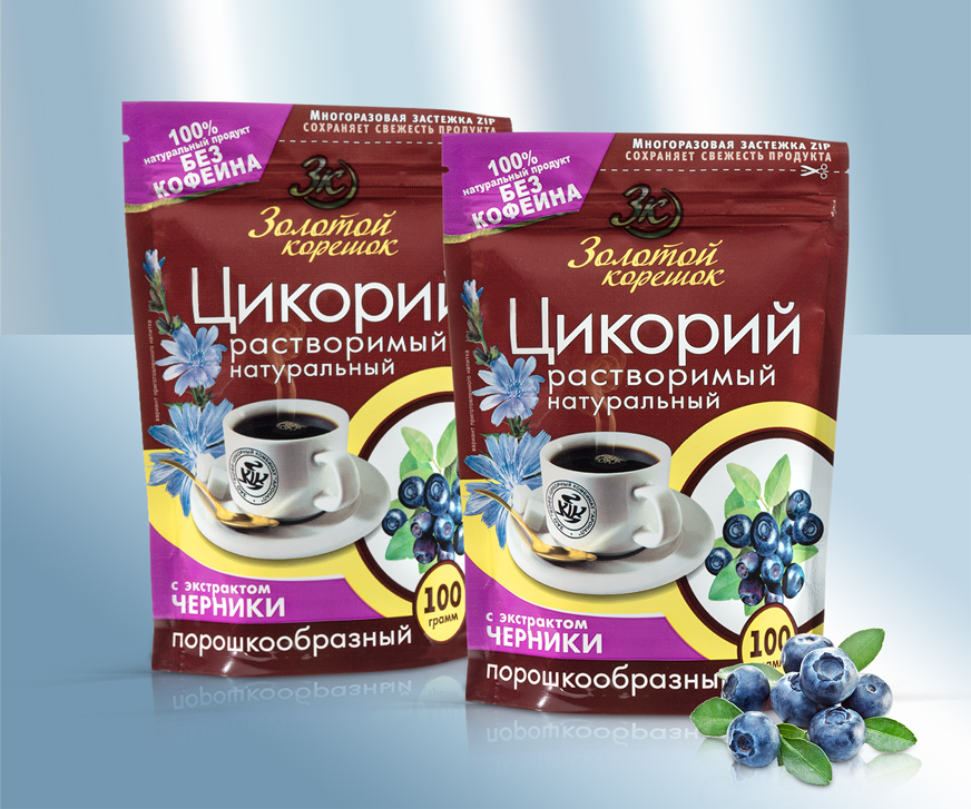 Цикорий растворимый с экстрактом черники