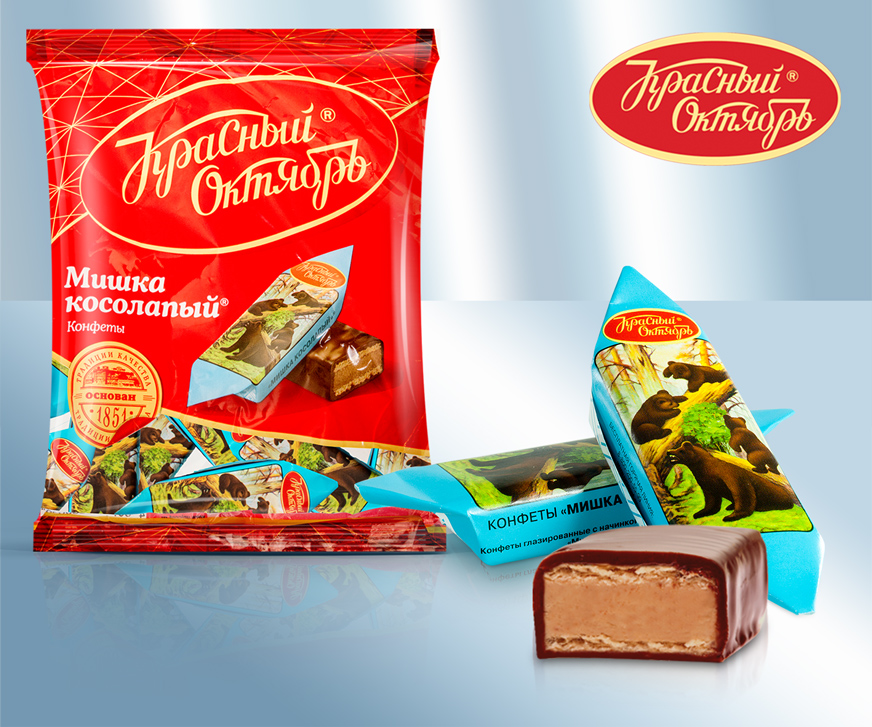Конфеты "Мишка косолапый"