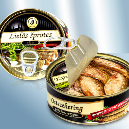 Шпроты крупные в масле XXL