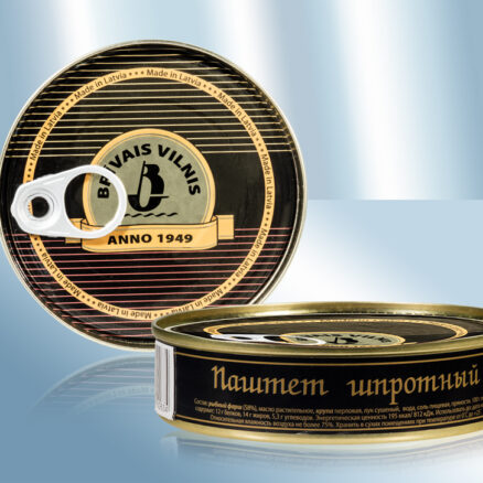 Шпротный паштет, подкопченный